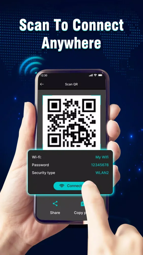 Show Wifi Password - Wifi Key應用截圖