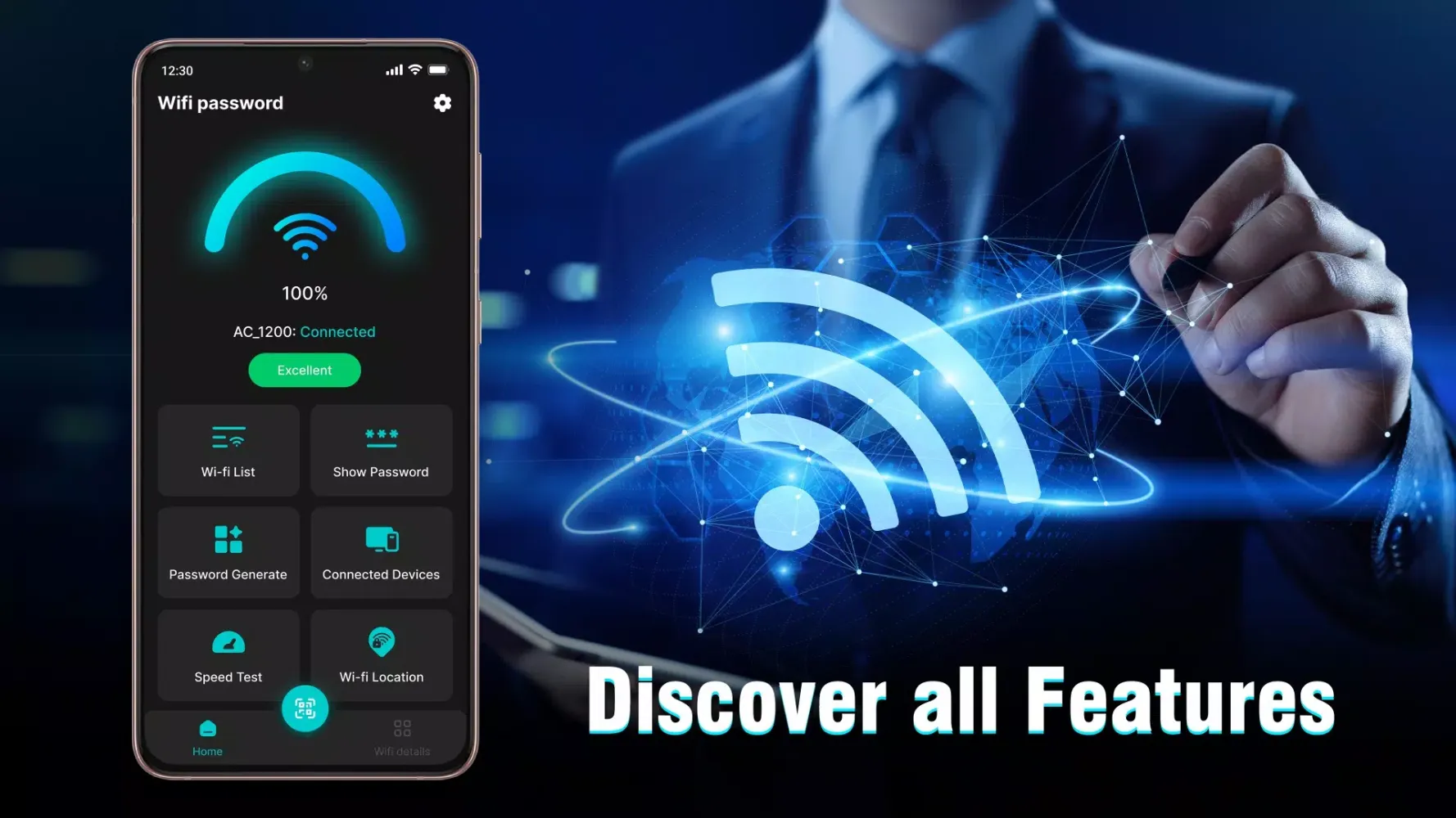 Show Wifi Password - Wifi Key應用截圖