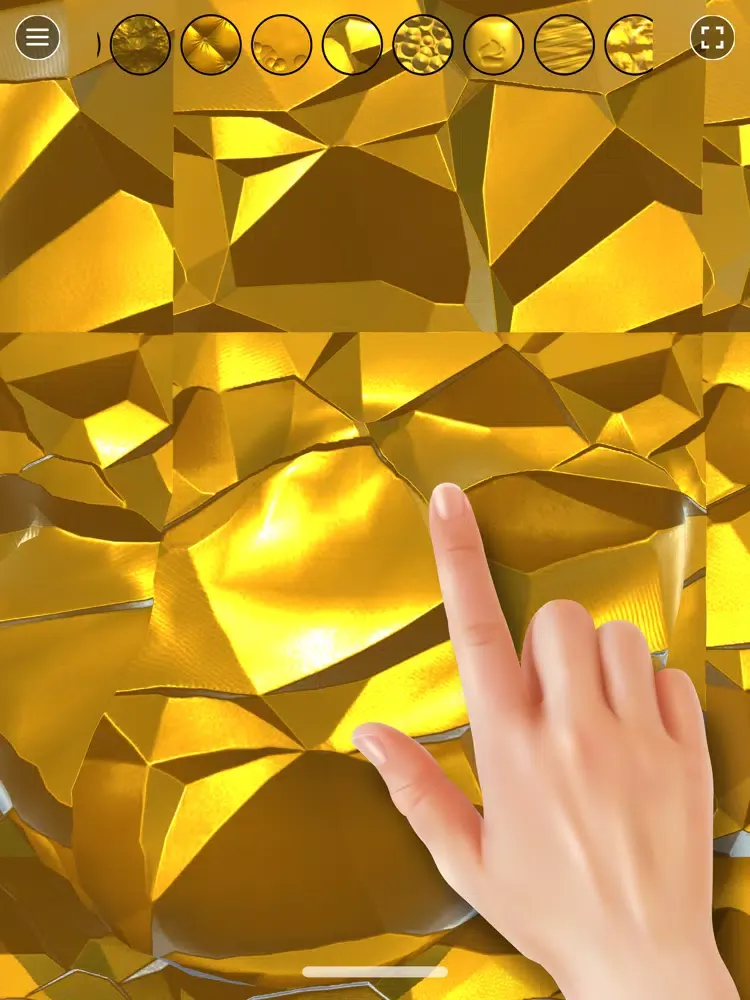ASMR Gold It - Midas Touch 3D iPad  স্ক্রিনশট