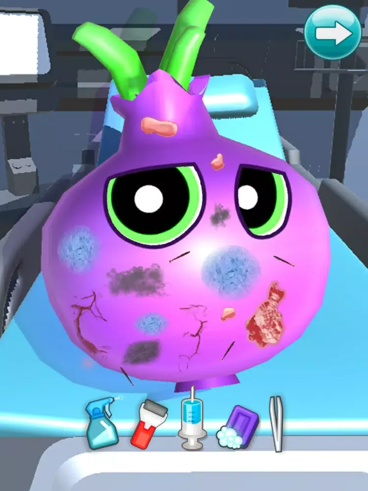 Fruit Care 3D - Doctor Master iPad  Ekran Görüntüleri