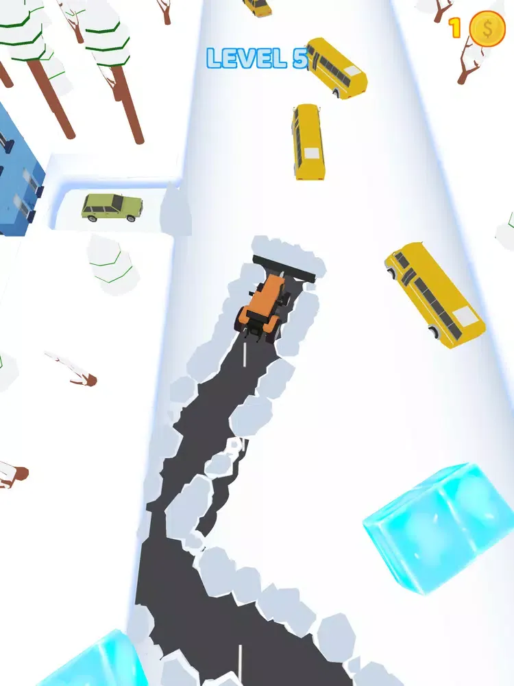 ภาพหน้าจอของ Roads Wash 3D - Build Rider iPad 