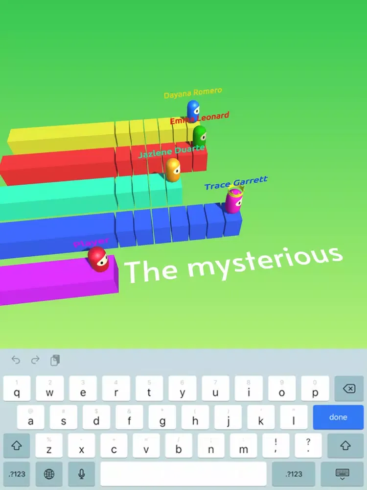 Скриншоты Type Runner 3D - Fall Guys Run iPad 