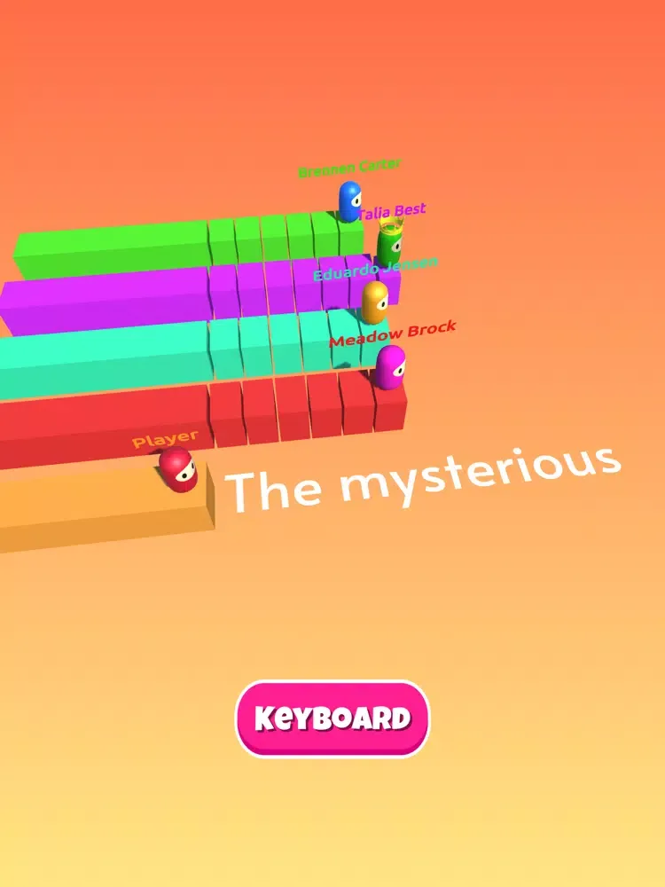 Скриншоты Type Runner 3D - Fall Guys Run iPad 