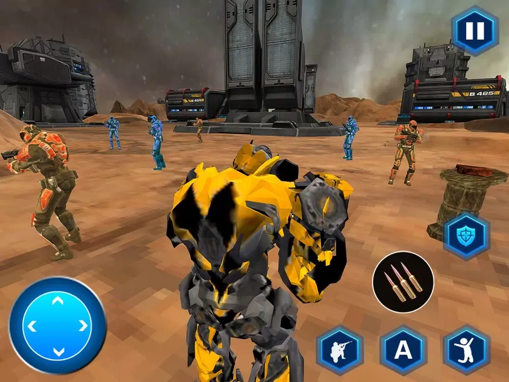 Earth War Robots : Epic Battle iPad 應用截圖