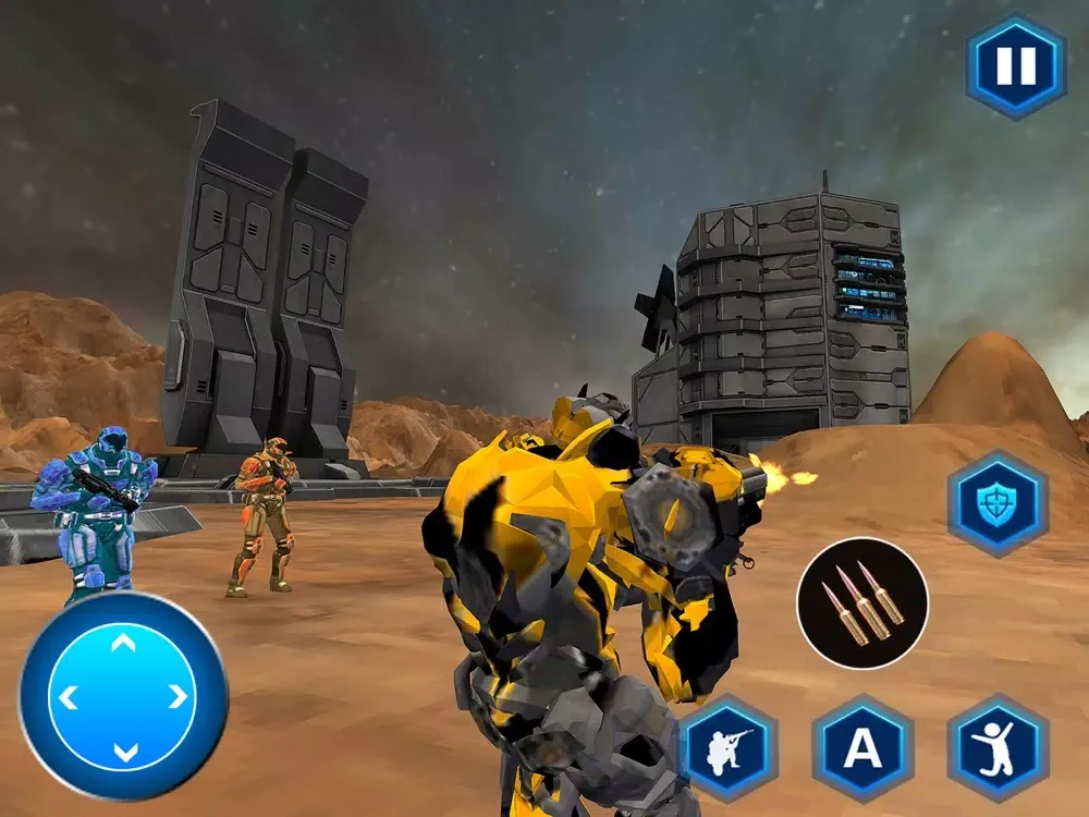 Earth War Robots : Epic Battle iPad 應用截圖