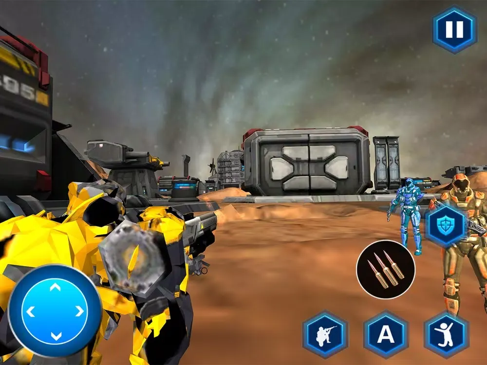 Earth War Robots : Epic Battle iPad 應用截圖