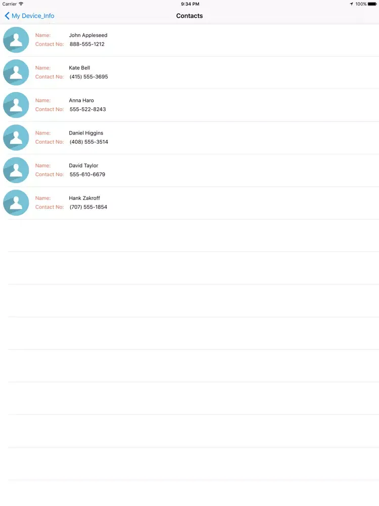 DeviceInfo_app iPad 应用截图