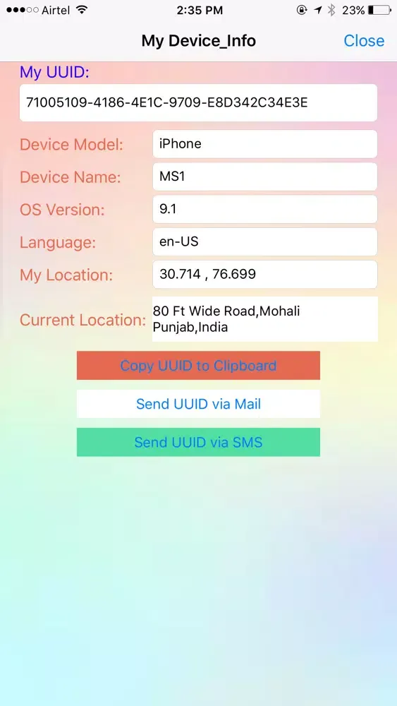 DeviceInfo_app应用截图