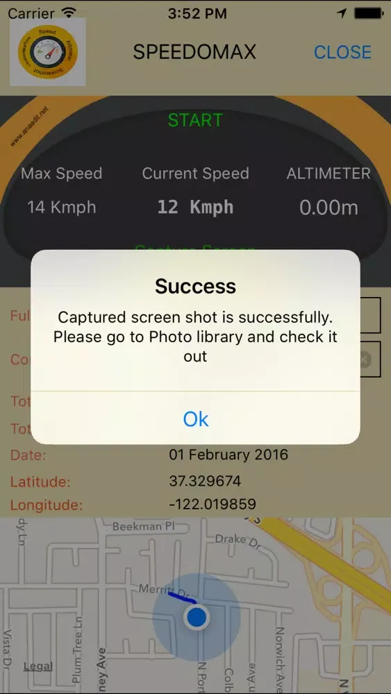SpeedoMax – Record your Fastest Speed and Height 스크린샷