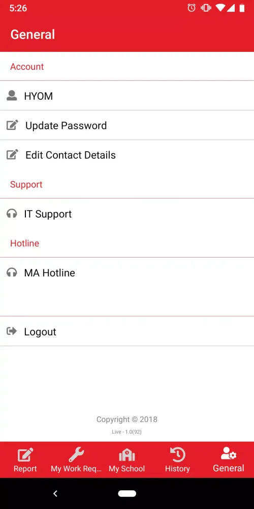 MyCampus App (MOE) Screenshots