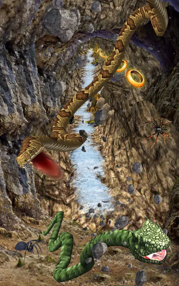 Anaconda Snake Jungle Run 3D應用截圖
