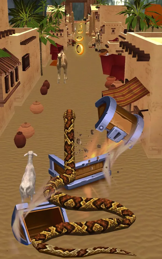 Anaconda Snake Jungle Run 3D應用截圖