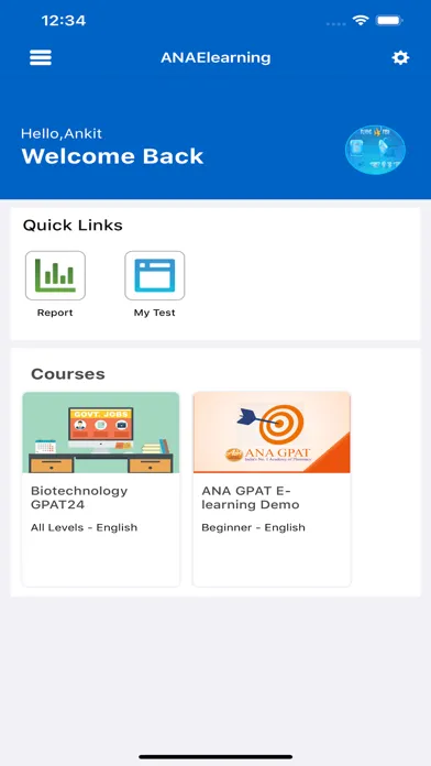 Скриншоты ANA E-Learning GPAT/Pharmacy