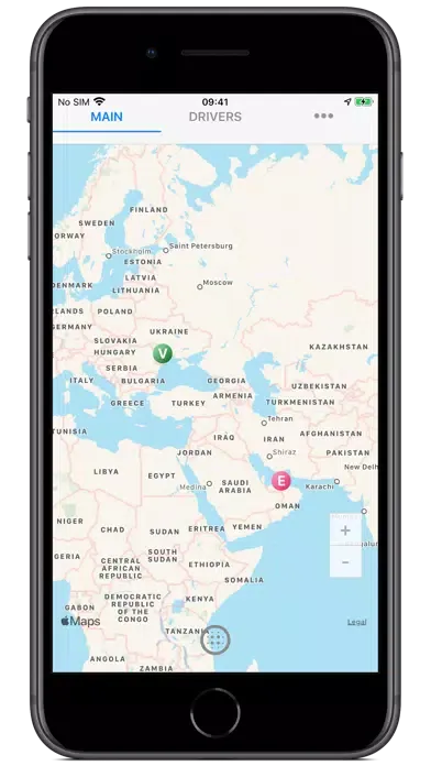 Captures d'écran de GPS Tracker for Trucks Drivers