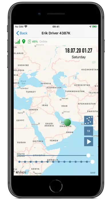 Captures d'écran de GPS Tracker for Trucks Drivers