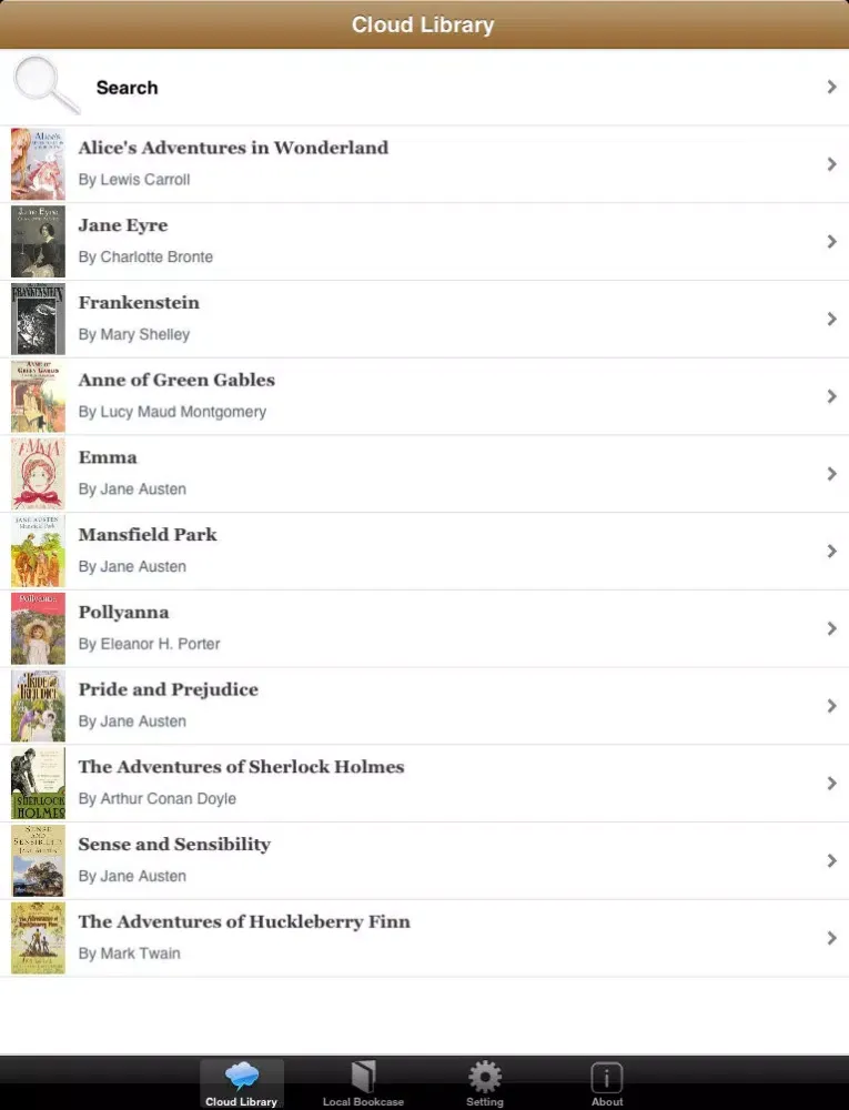 Text Synced Audiobooks iPad  스크린샷
