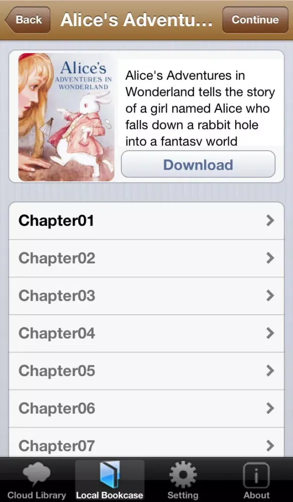 Text Synced Audiobooks 스크린샷