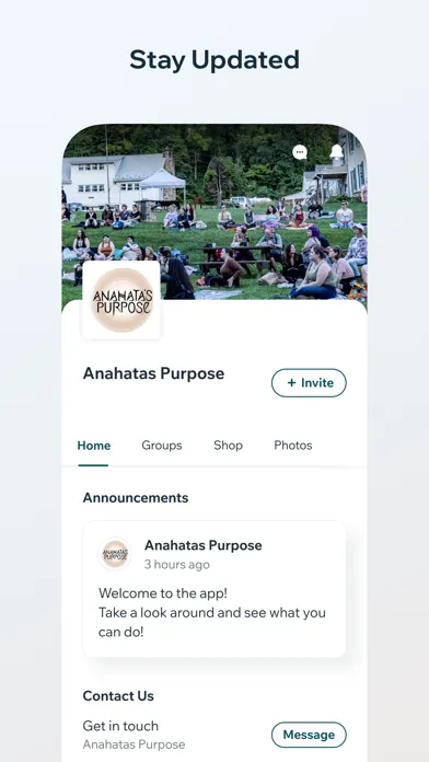 Ảnh chụp màn hình của Anahata's Purpose