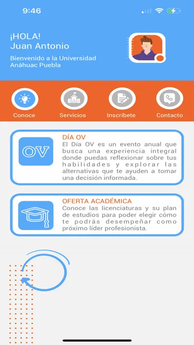 Tangkapan layar O.V. Anahuac Puebla
