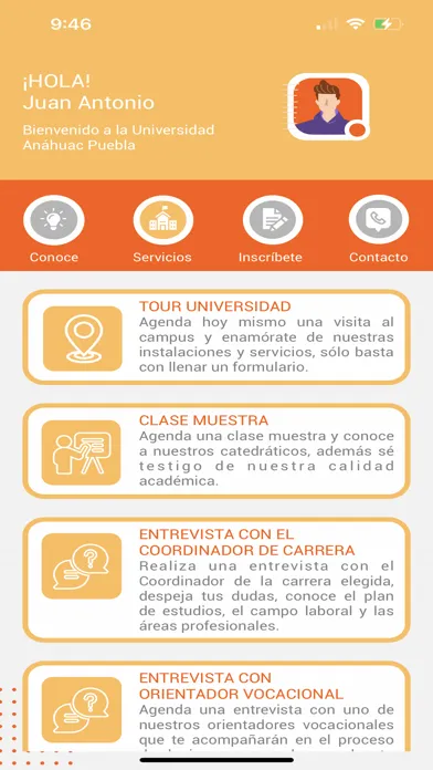 Tangkapan layar O.V. Anahuac Puebla