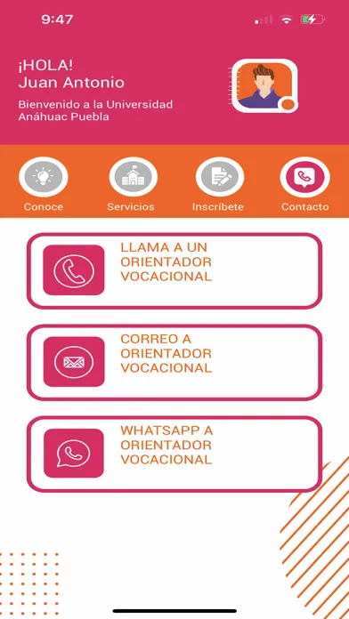 Tangkapan layar O.V. Anahuac Puebla