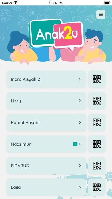 Anak2u Parent Screenshots