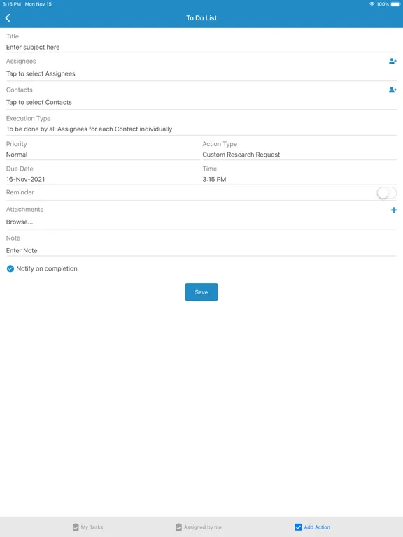 تصاویر ANALEC ClientManager iPad 