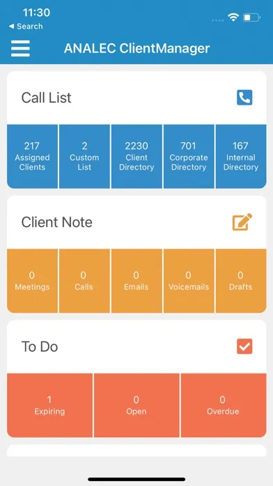 تصاویر ANALEC ClientManager