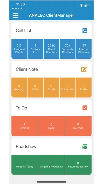 تصاویر ANALEC ClientManager
