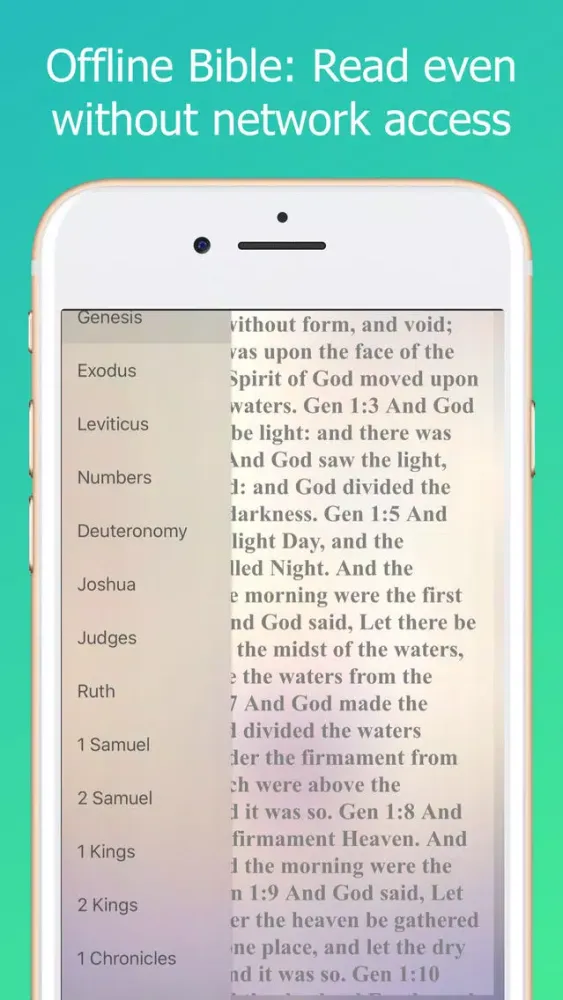 Capturas de tela do The Holy Bible Box