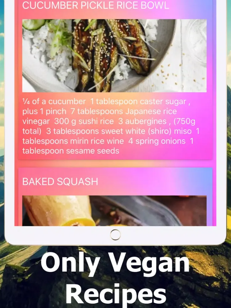 Zrzuty ekranu Only Vegans iPad 