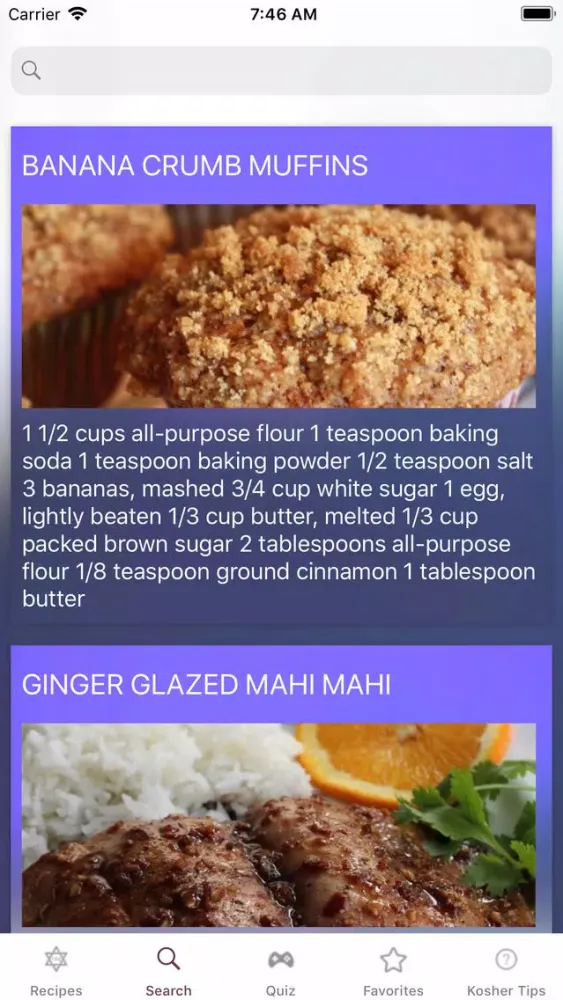 Kosher Studio - Jewish Recipes Screenshots