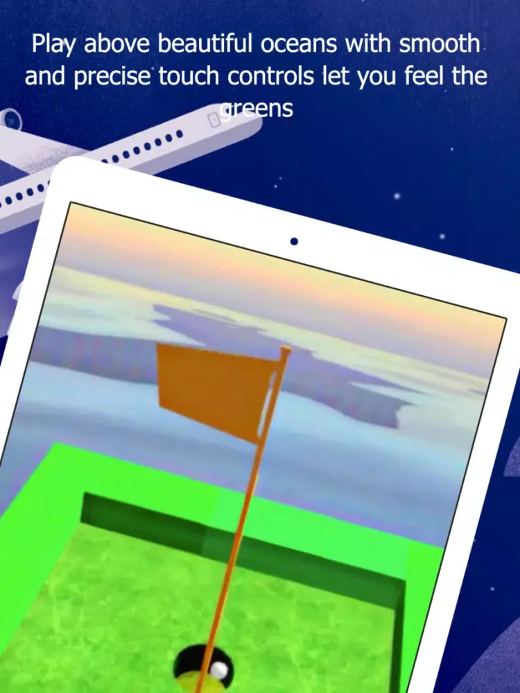 Mini Golf 3D - Flick Golf Game iPad  स्क्रीनशॉट