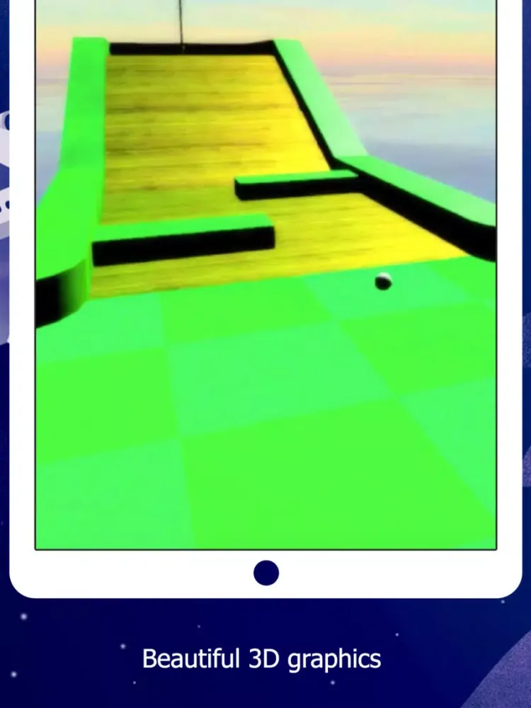 Mini Golf 3D - Flick Golf Game iPad  स्क्रीनशॉट