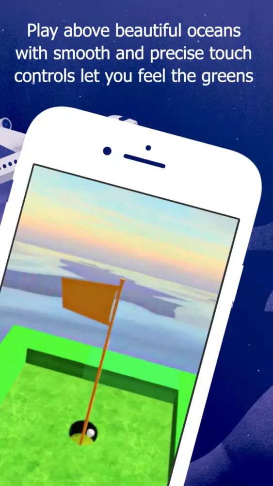 Mini Golf 3D - Flick Golf Game स्क्रीनशॉट