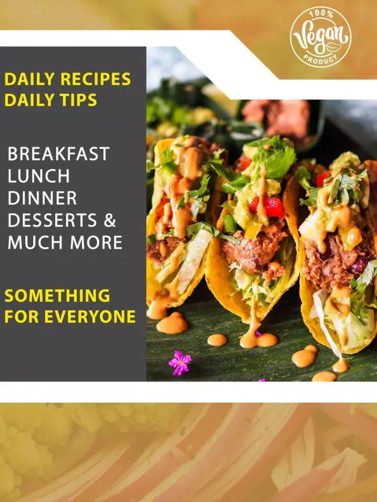 تصاویر Vegan Recipes⋆ iPad 