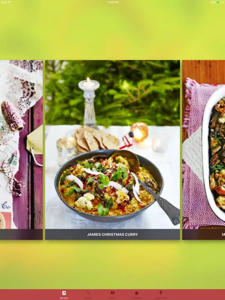 تصاویر Vegan Recipes⋆ iPad 