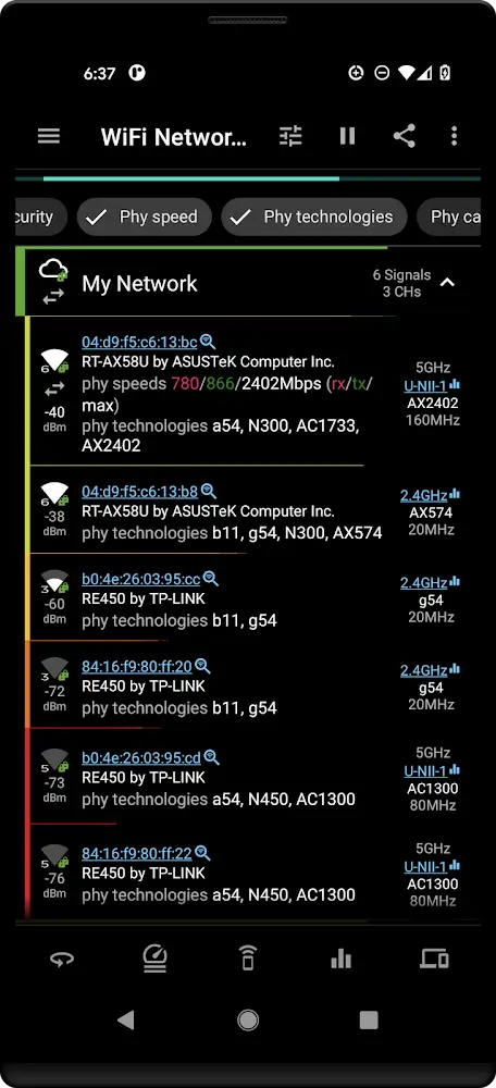 Speed Test WiFi Analyzer (analiti)-screenshot-4