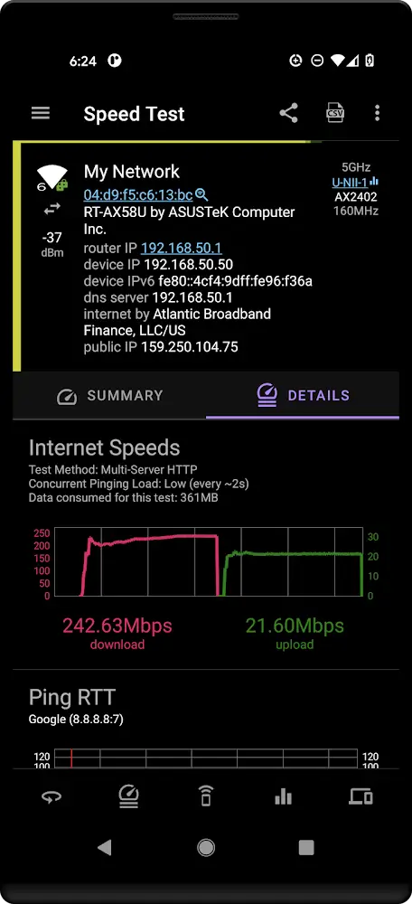 Speed Test WiFi Analyzer (analiti)-screenshot-5