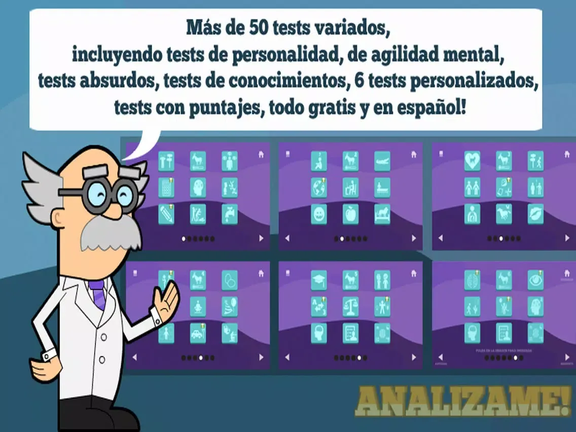 Analizame! (Tests Divertidos) iPad  स्क्रीनशॉट