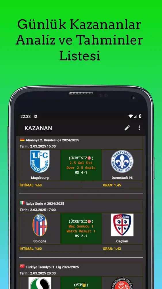Screenshot di Analiz Kolik