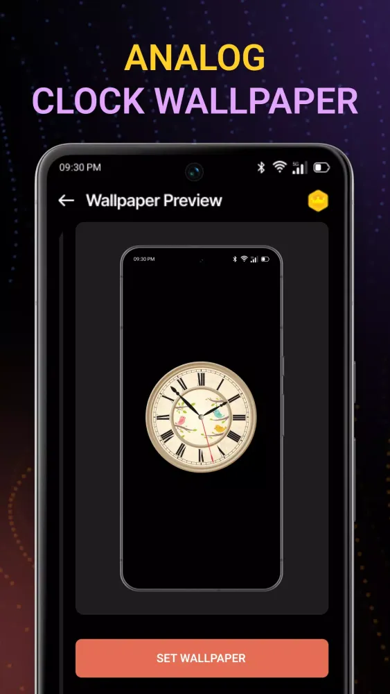 Clock Wallpaper - Analog Clock应用截图