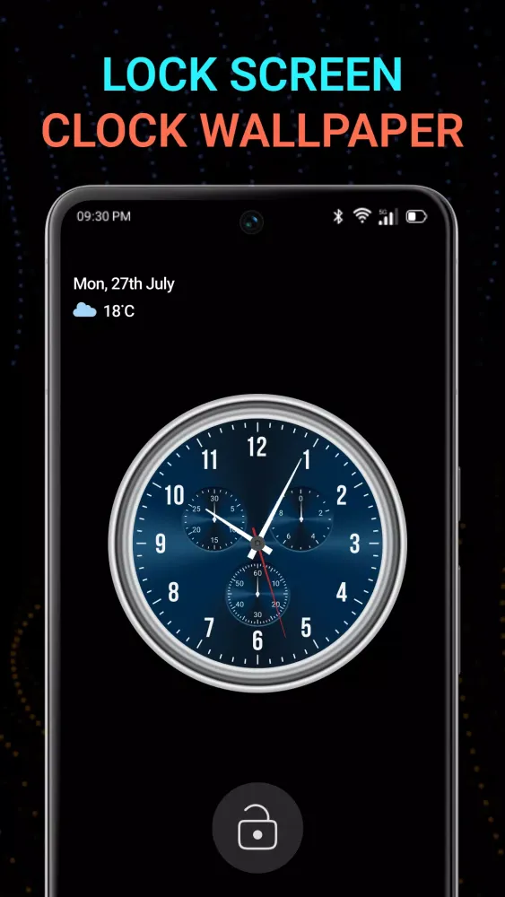 Clock Wallpaper - Analog Clock应用截图