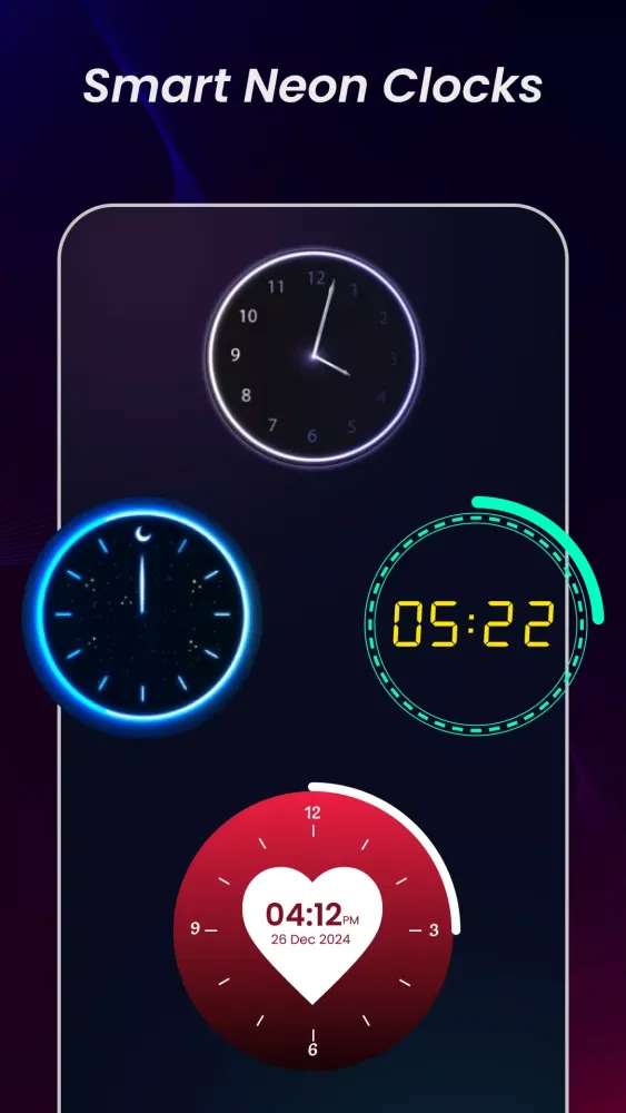 Zrzuty ekranu Analog Clock Live Wallpaper HD