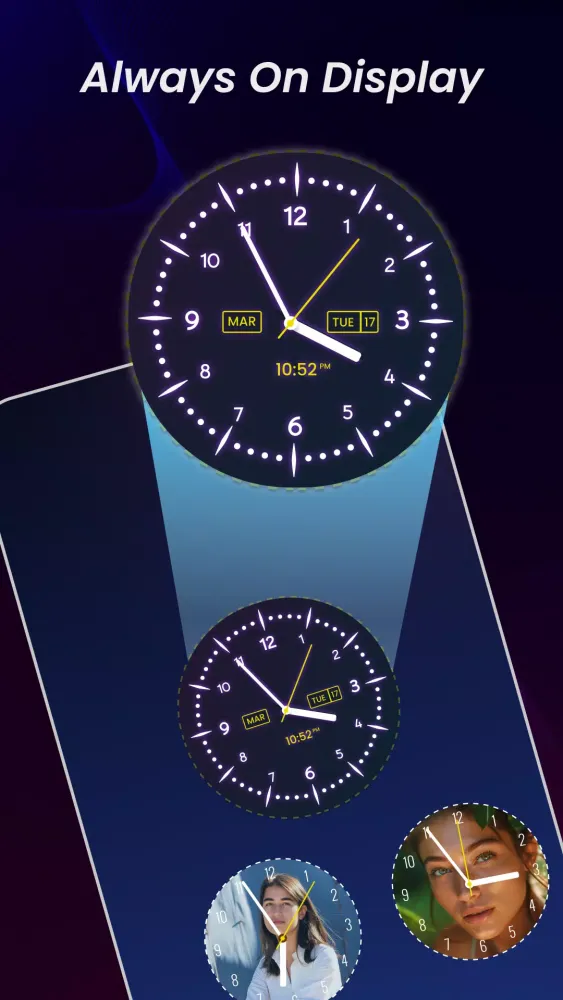 Zrzuty ekranu Analog Clock Live Wallpaper HD