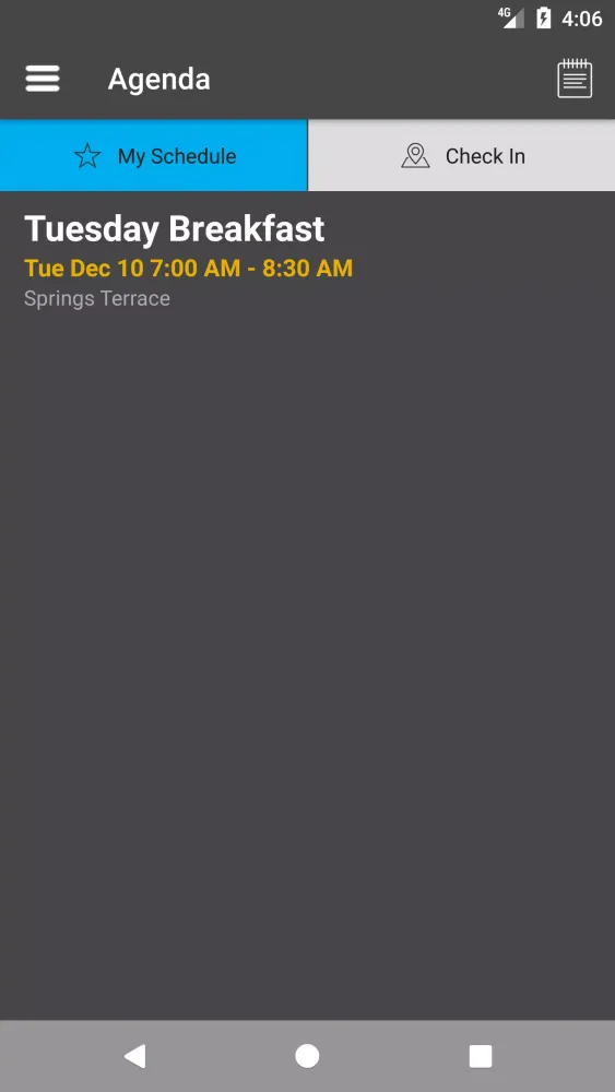 ADI Events Screenshots