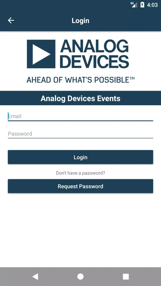 ADI Events Screenshots