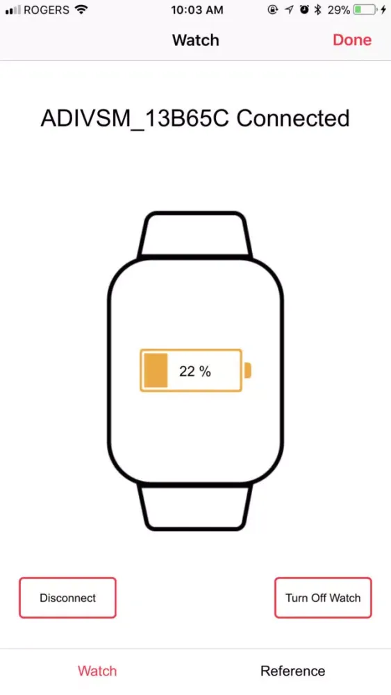 Health Wearable Screenshots