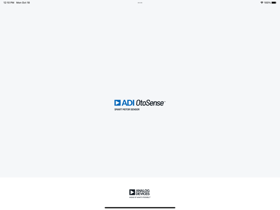 Captures d'écran de ADI OtoSense SMS iPad 