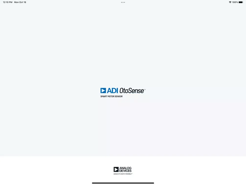 Zrzuty ekranu ADI OtoSense SMS AZ iPad 